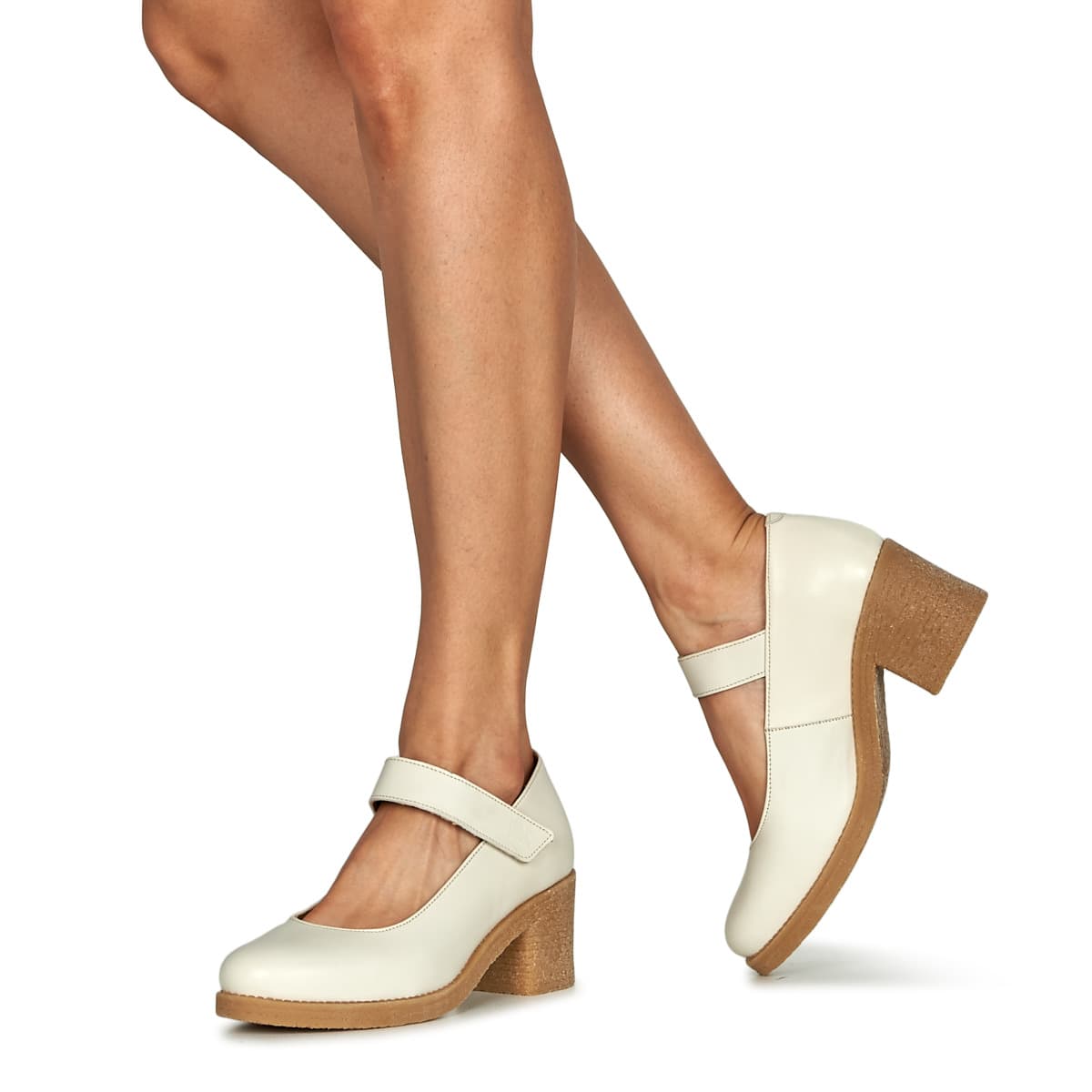 Women's Pumps Dream in Green White