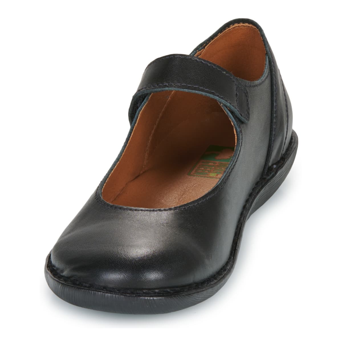 Women's Ballet Flats Dream in Green Black