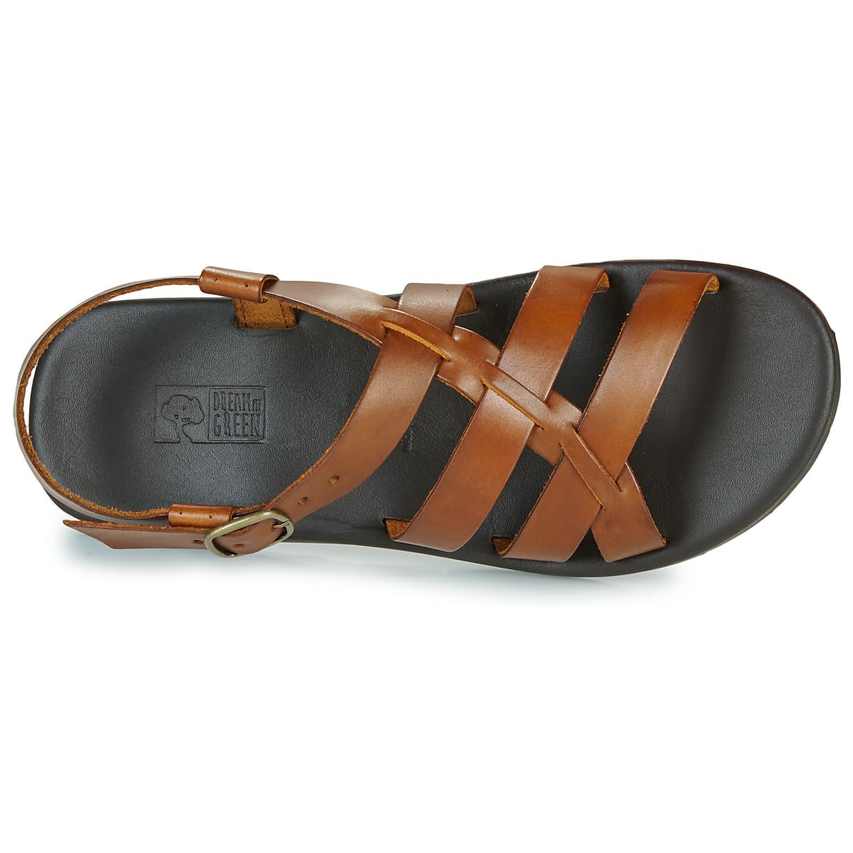 Men's Sandals Dream in Green Brown