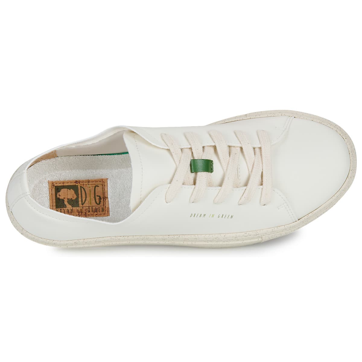 Women's Sneakers Dream in Green White