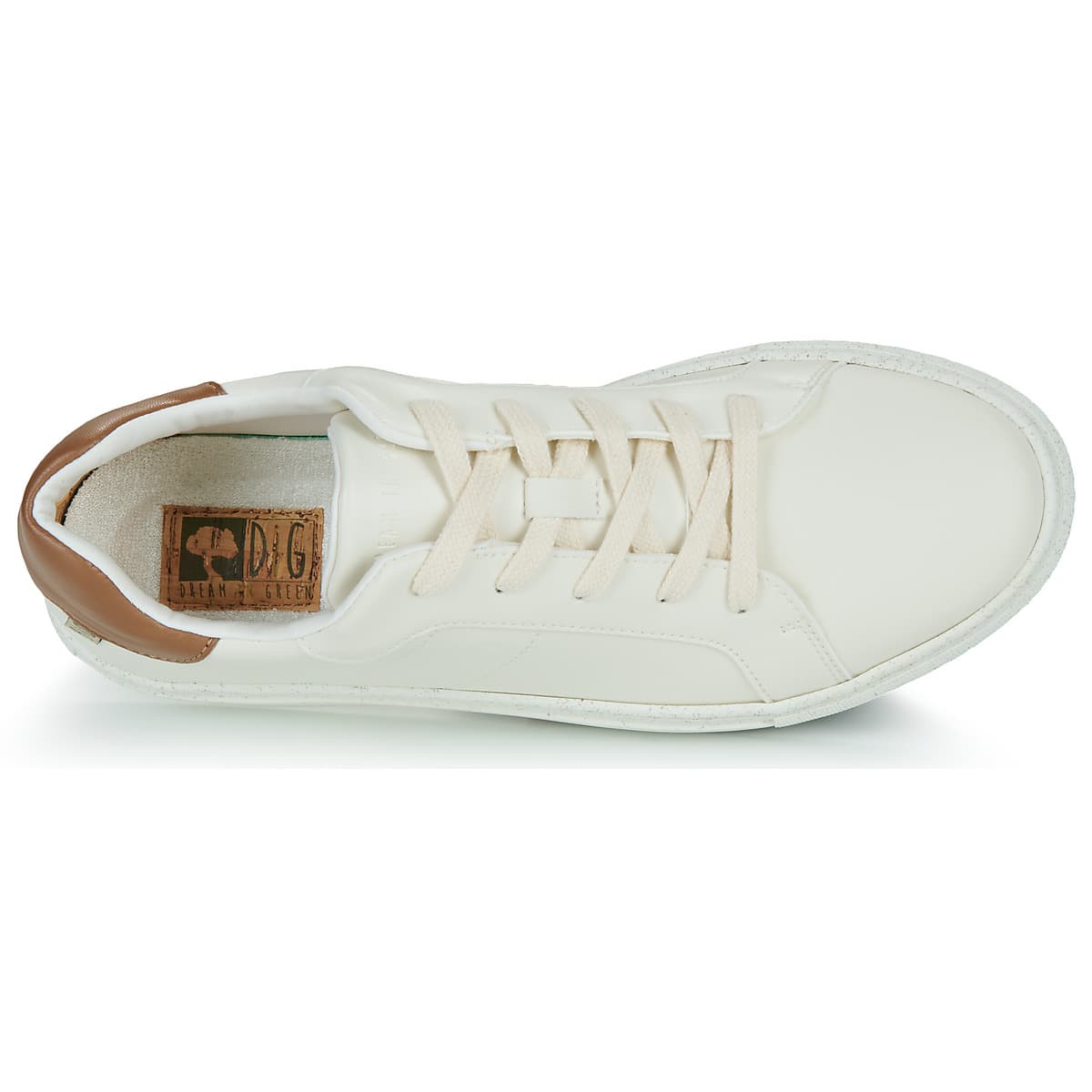 Men's Sneakers Dream in Green Beige