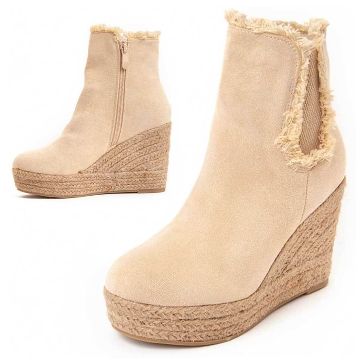 Women's Ankle Boots Montevita Beige