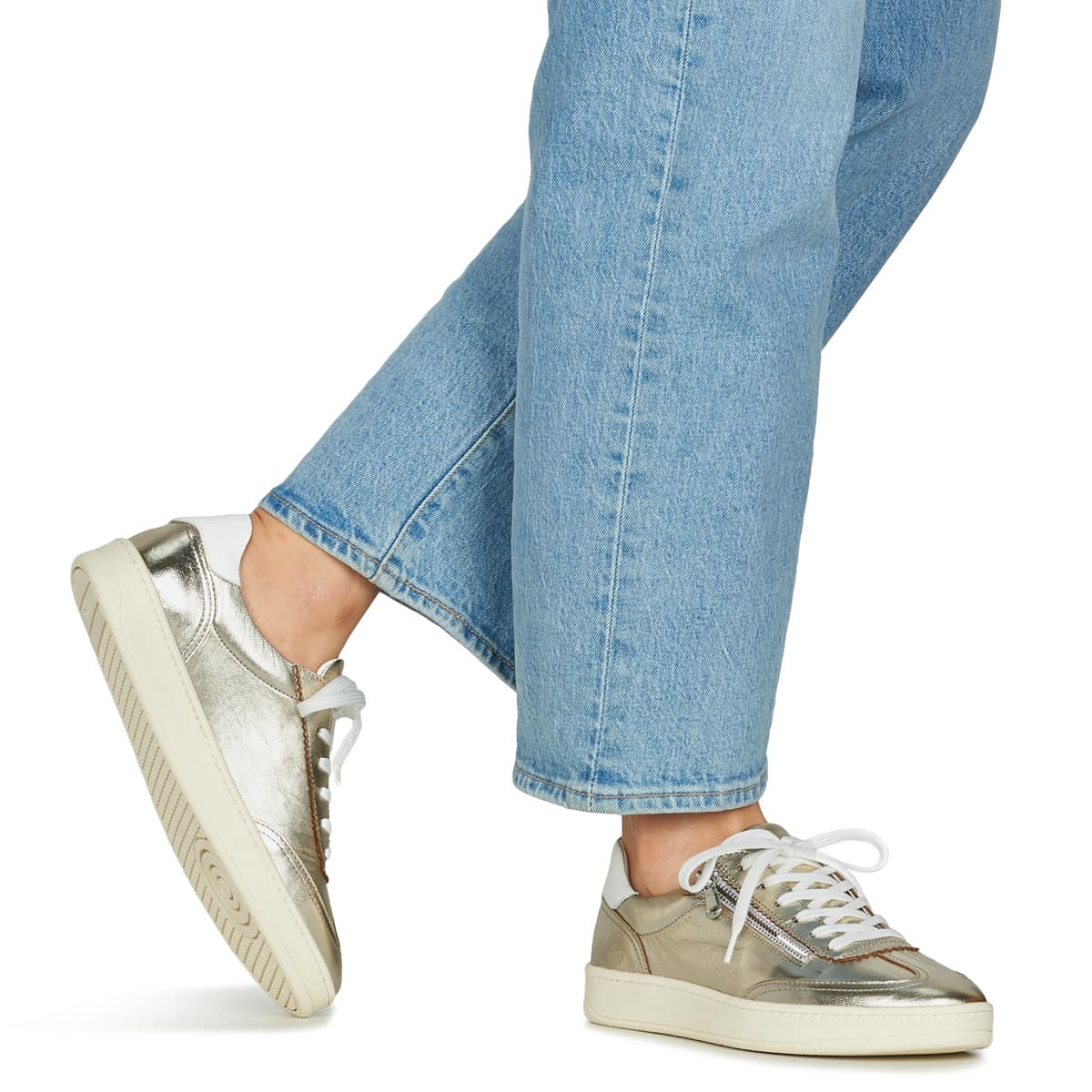 Women's Sneakers Casual Attitude Gold