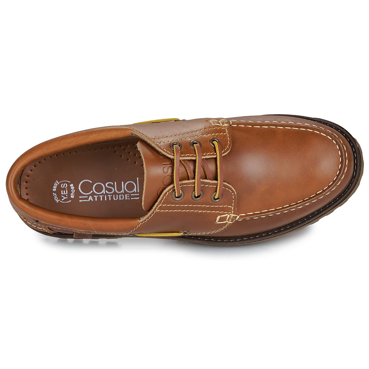 Men's Loafers Casual Attitude Brown