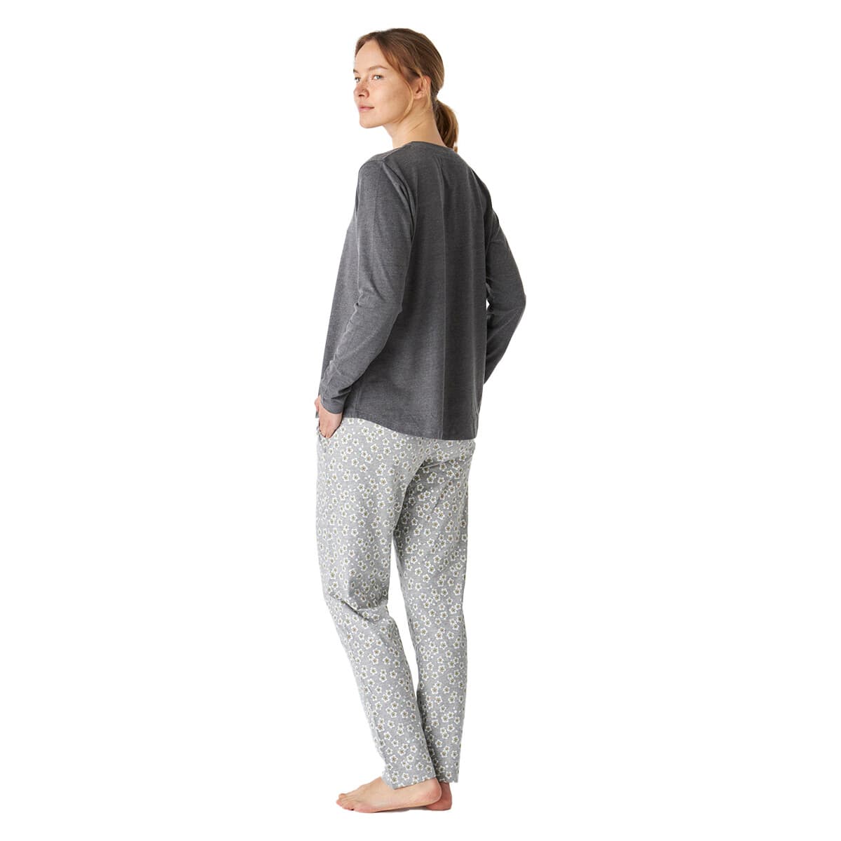 Women's Pajamas J&j Brothers Gray