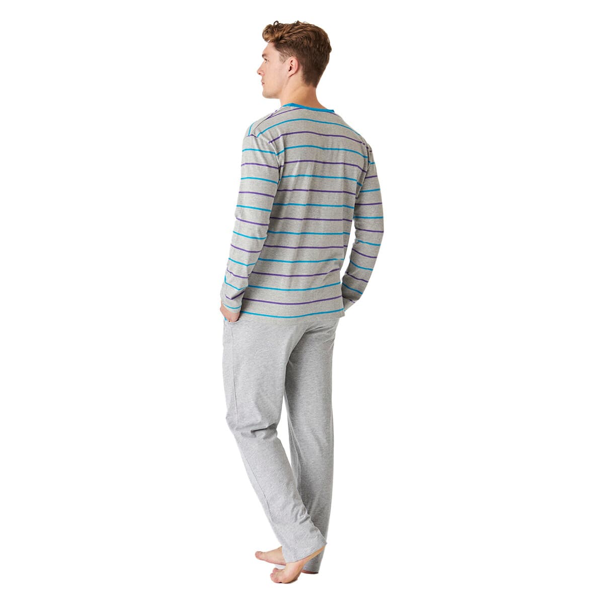 Men's Pajamas J&j Brothers Gray