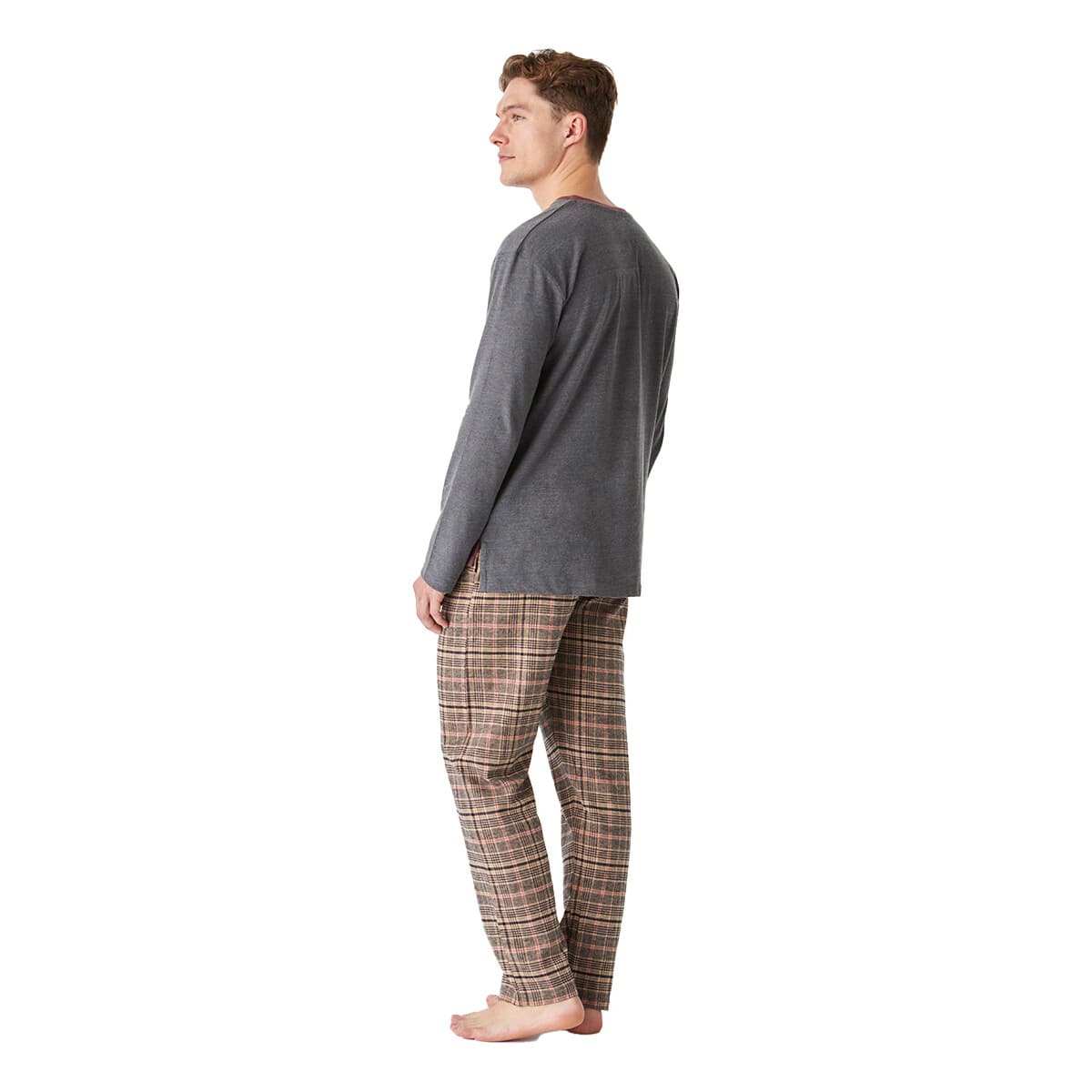 Men's Pajamas J&j Brothers Gray