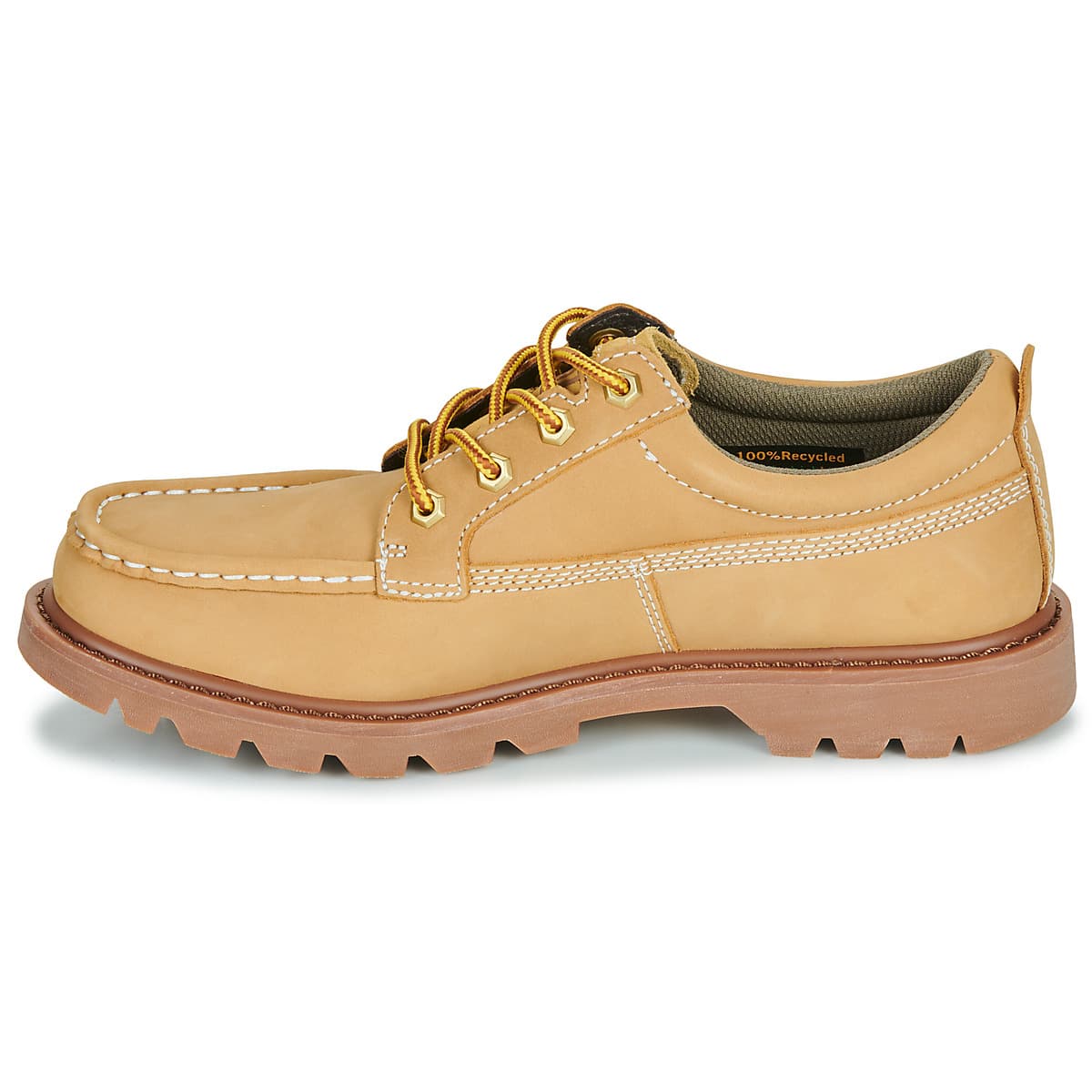 Men's Derby Shoes Caterpillar Beige