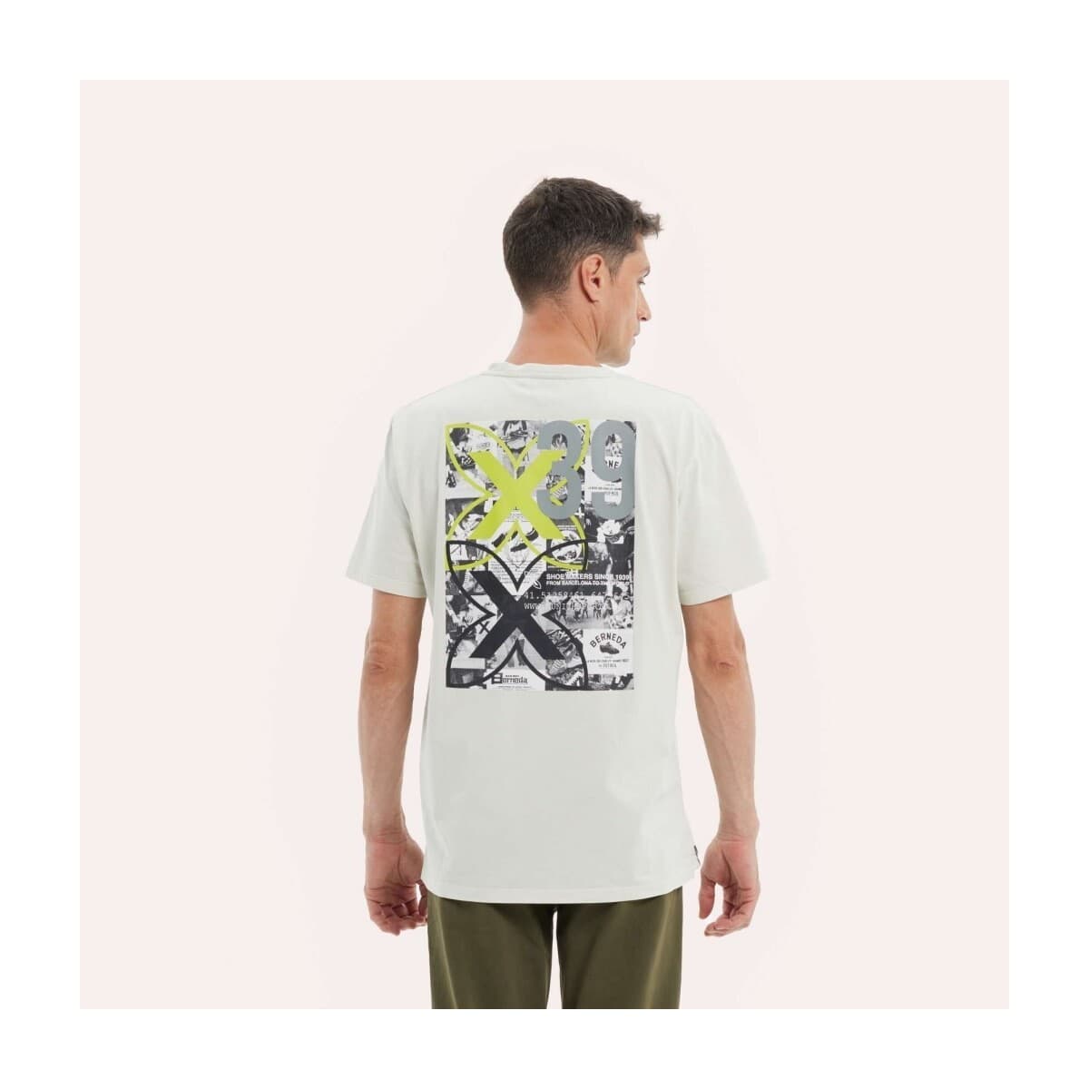 T-shirts & Polos Munich Camisetas Hombre Modèle T-shirt Timeline