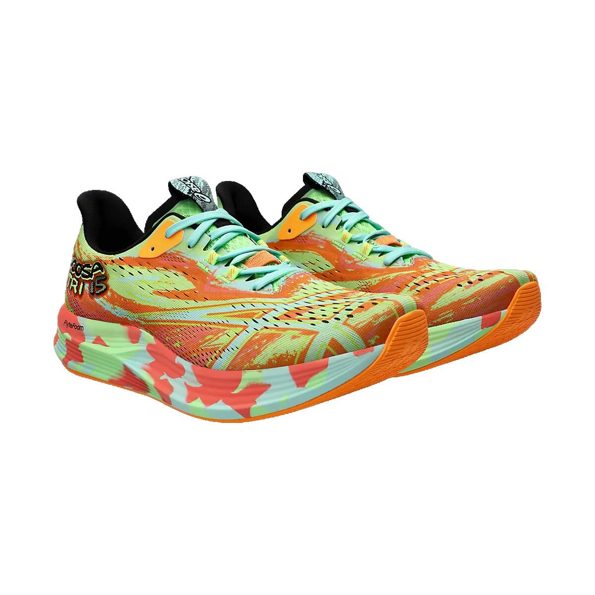 Men's Running Shoes Asics Green