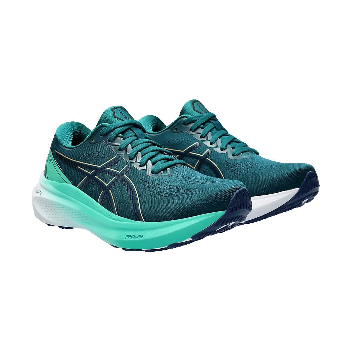 Men's Running Shoes Asics Green