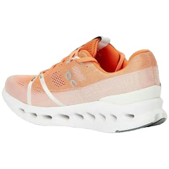 Men's Running Shoes On Running Orange
