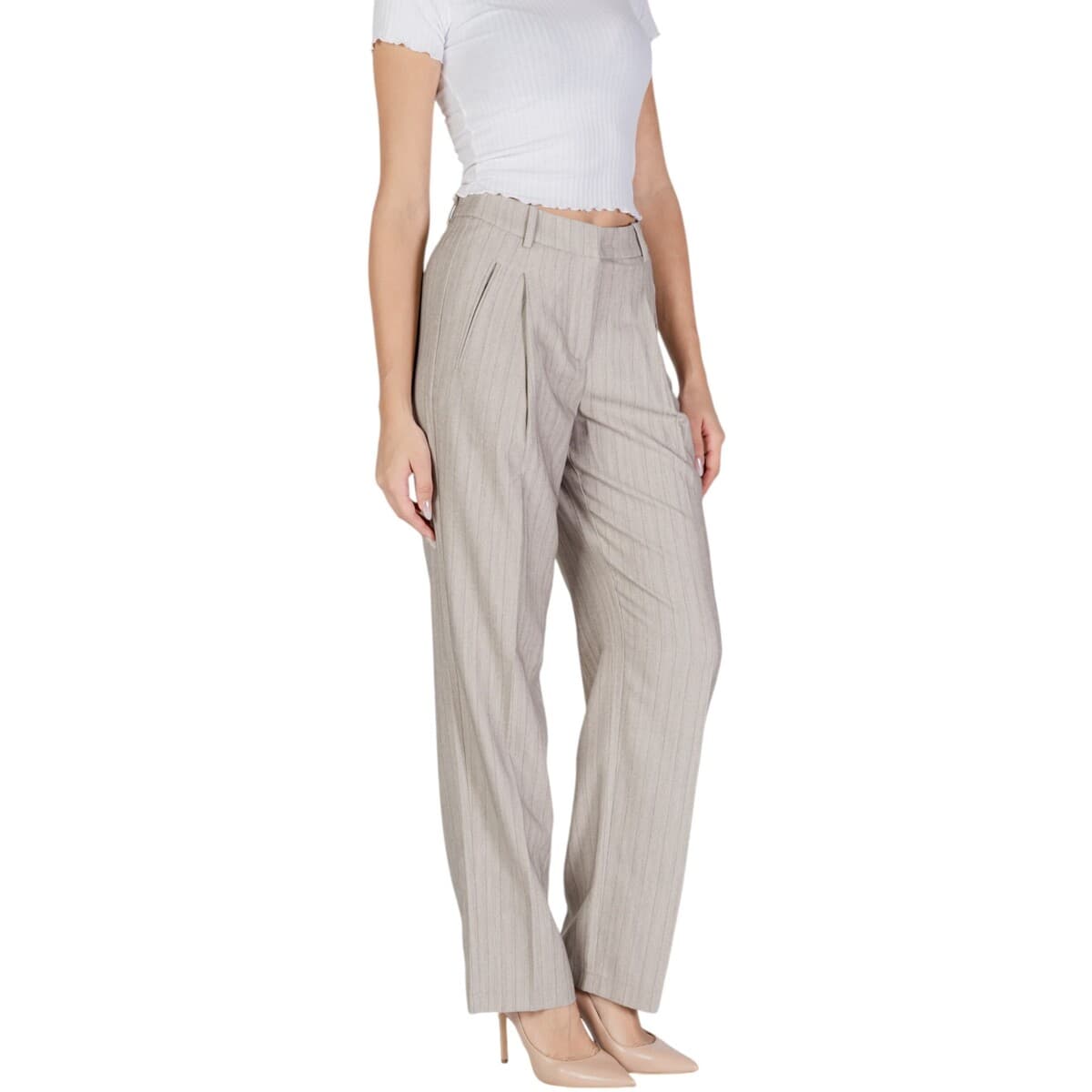 Women's Pants Vero Moda Gray