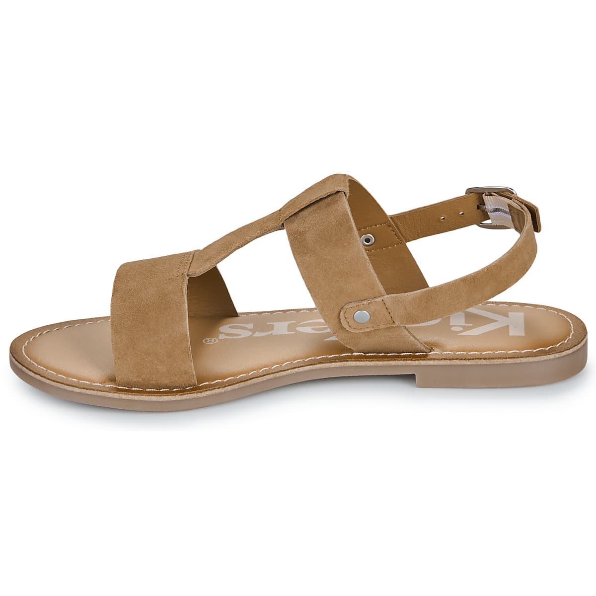 Women's Sandals Kickers Brown