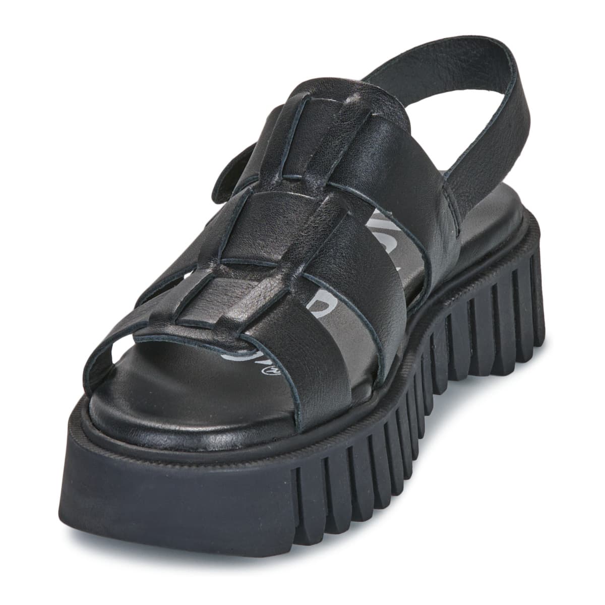 Women's Platforms Kickers Black