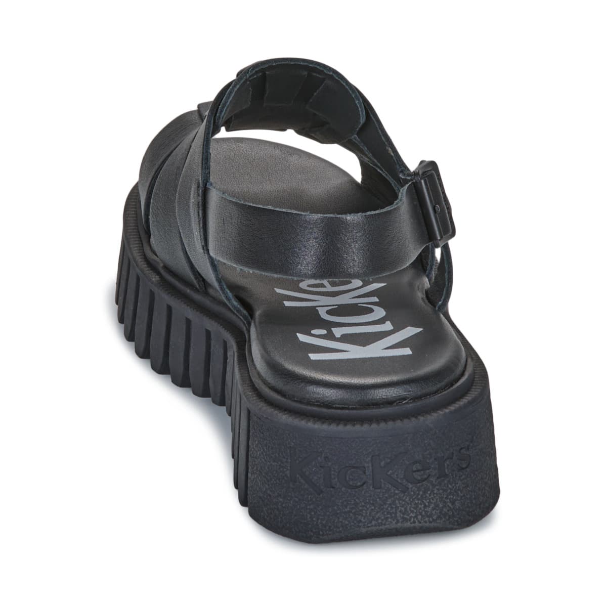 Women's Platforms Kickers Black