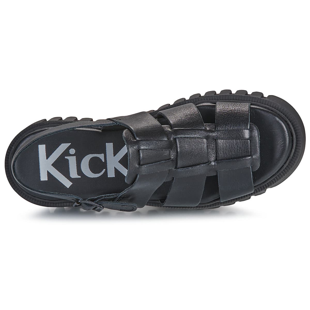 Women's Platforms Kickers Black