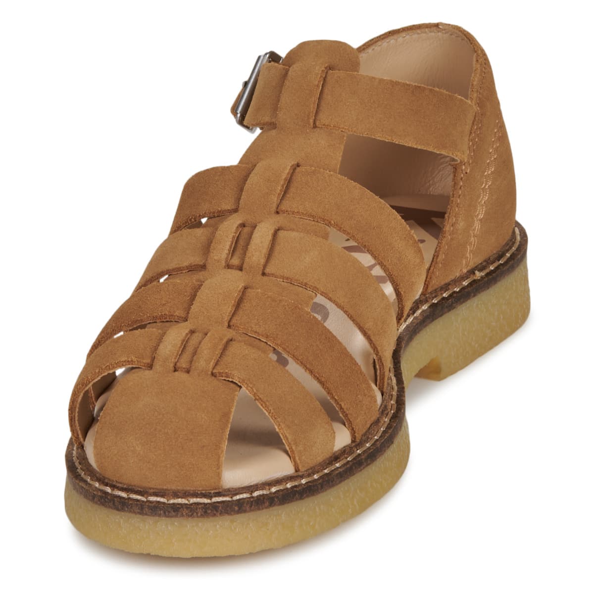 Women's Sandals Kickers Brown