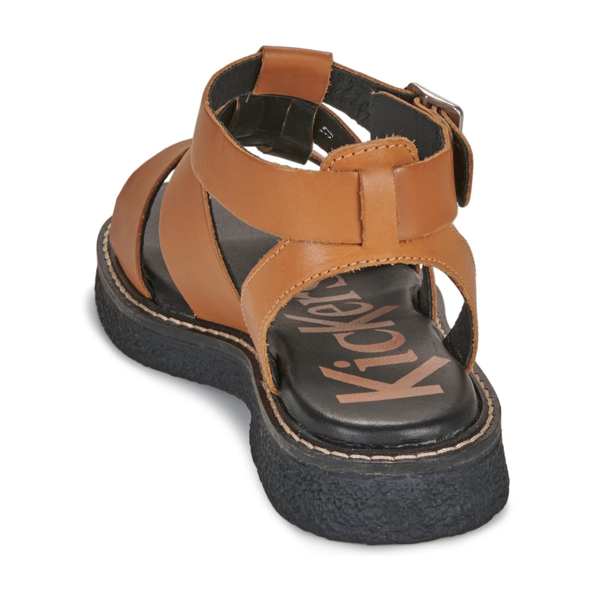 Women's Sandals Kickers Brown