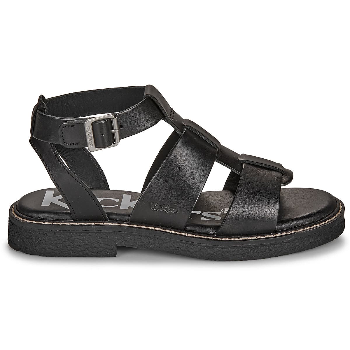 Women's Sandals Kickers Black