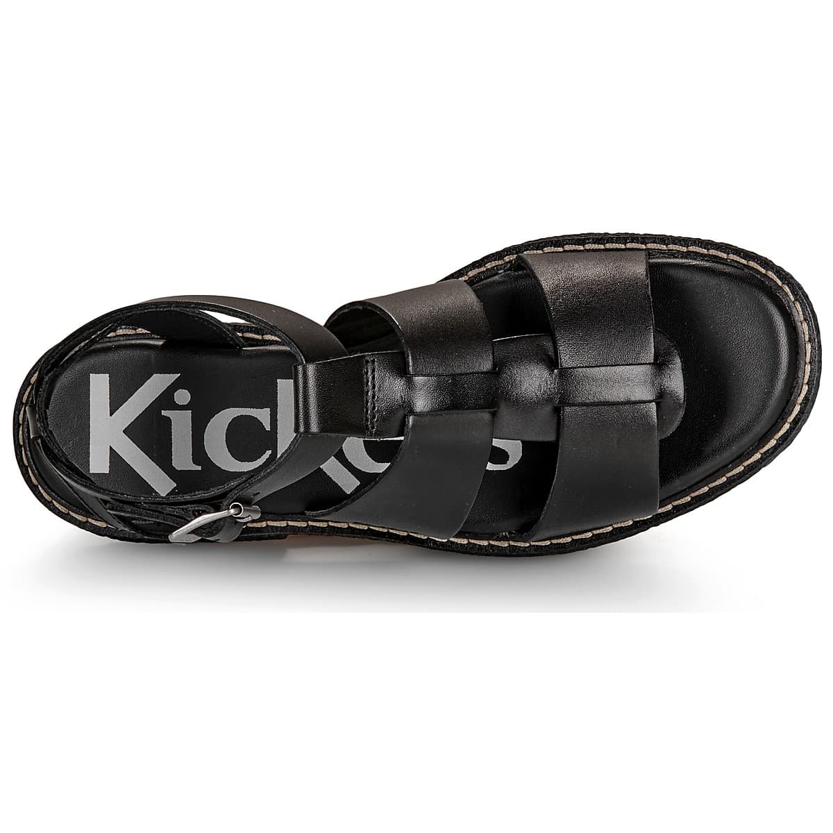 Women's Sandals Kickers Black