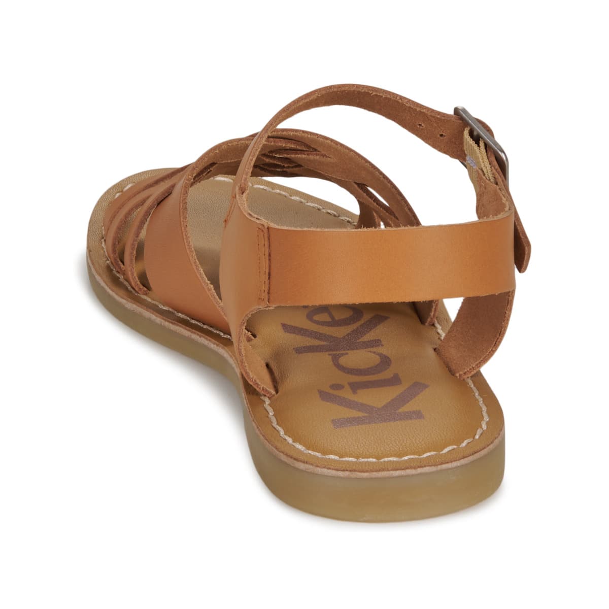 Women's Sandals Kickers Brown