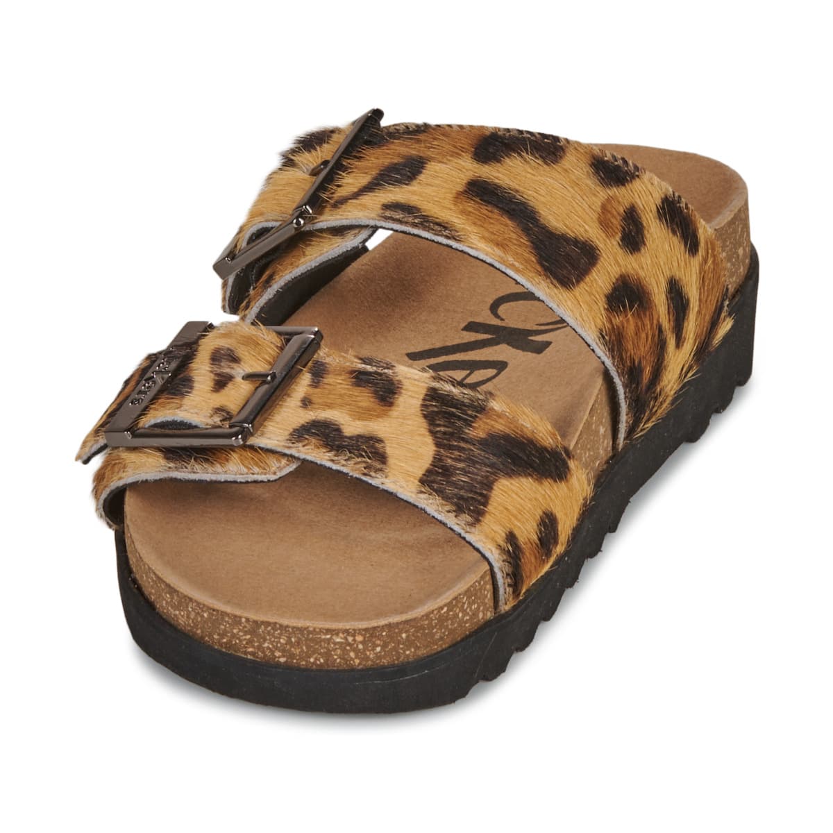 Women's Mules Kickers Brown