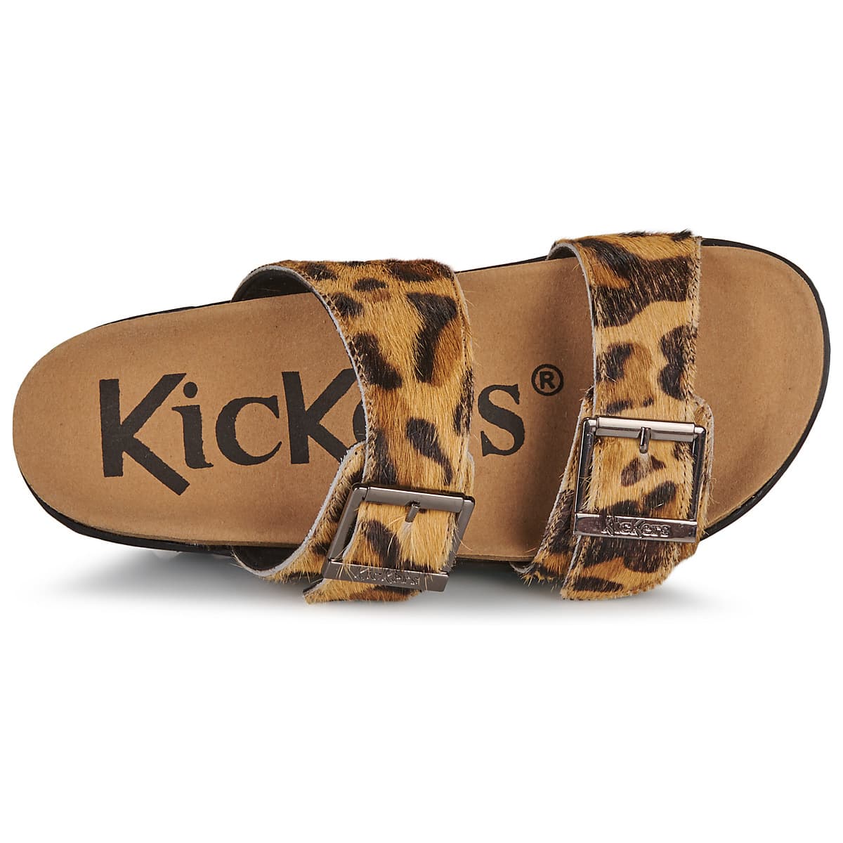 Women's Mules Kickers Brown