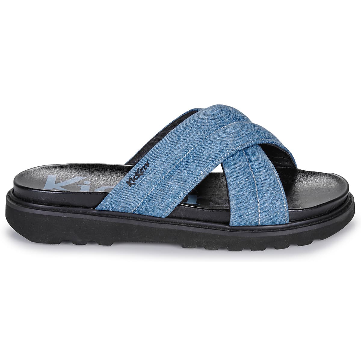 Women's Mules Kickers Blue
