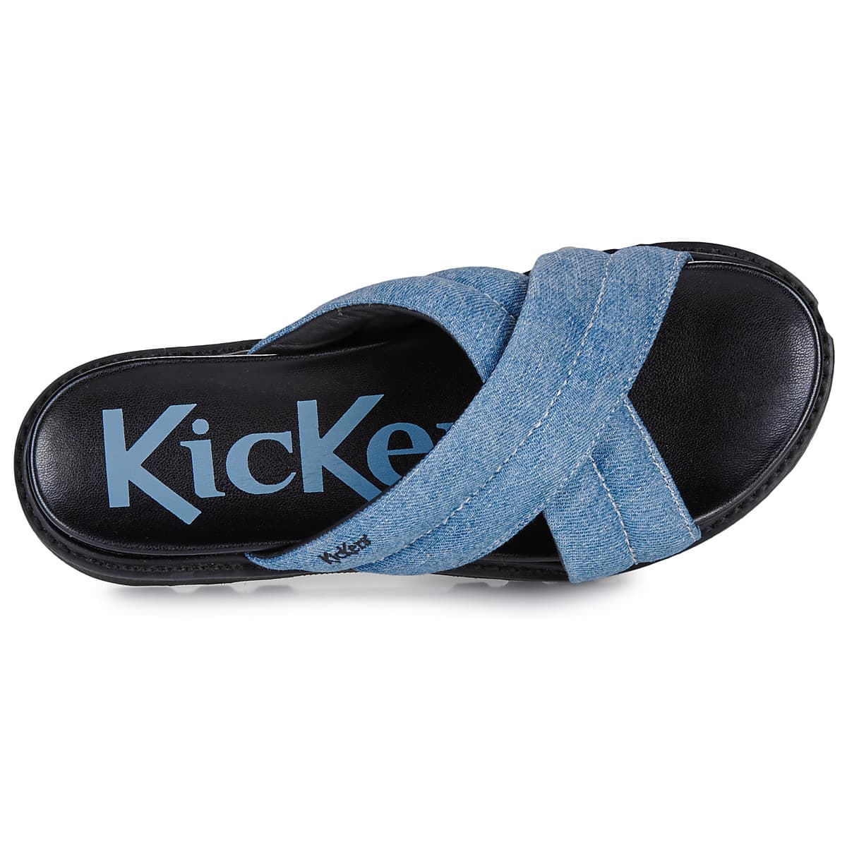 Women's Mules Kickers Blue
