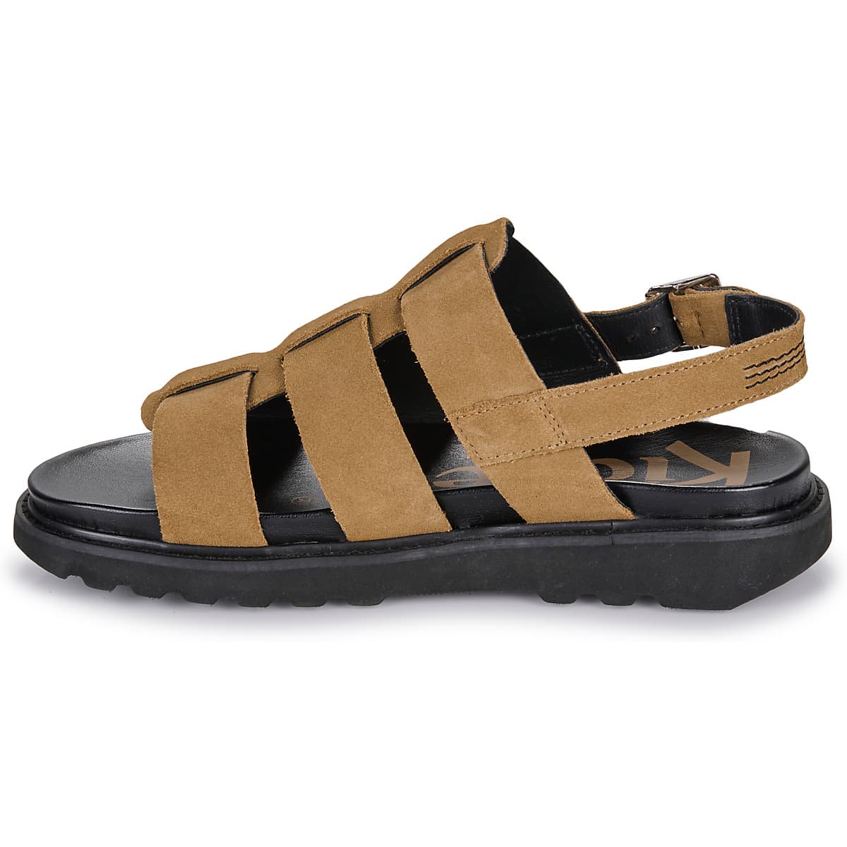 Women's Sandals Kickers Brown
