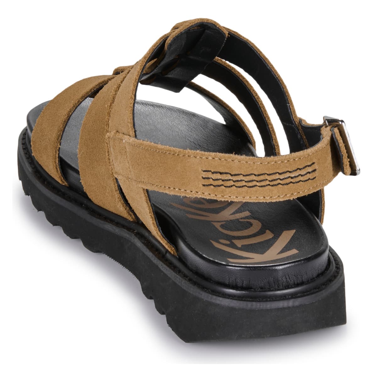 Women's Sandals Kickers Brown
