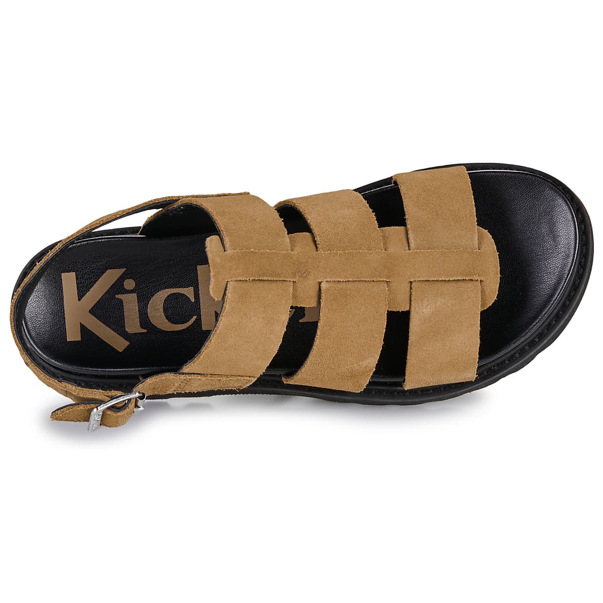 Women's Sandals Kickers Brown