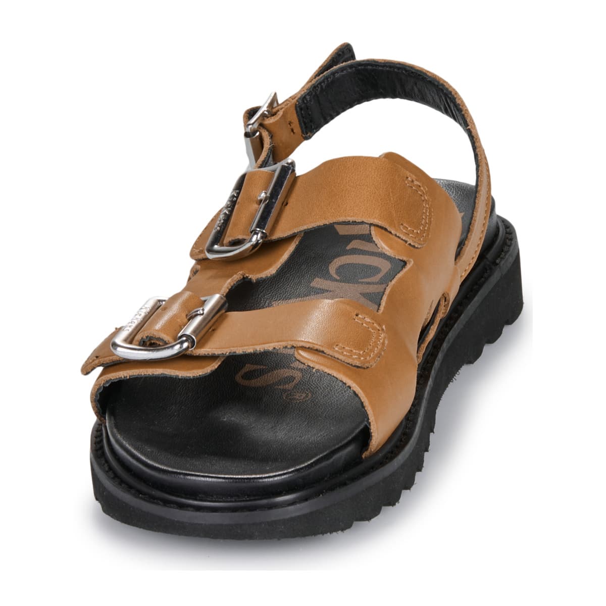 Women's Sandals Kickers Brown