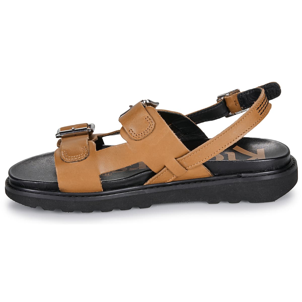 Women's Sandals Kickers Brown