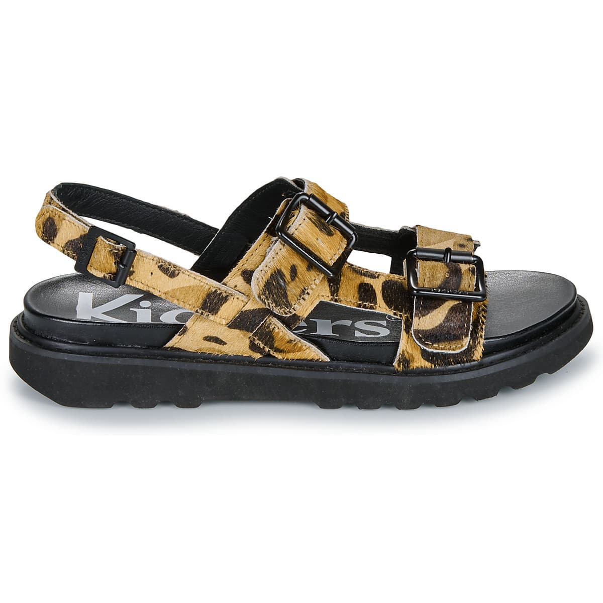 Women's Sandals Kickers Brown