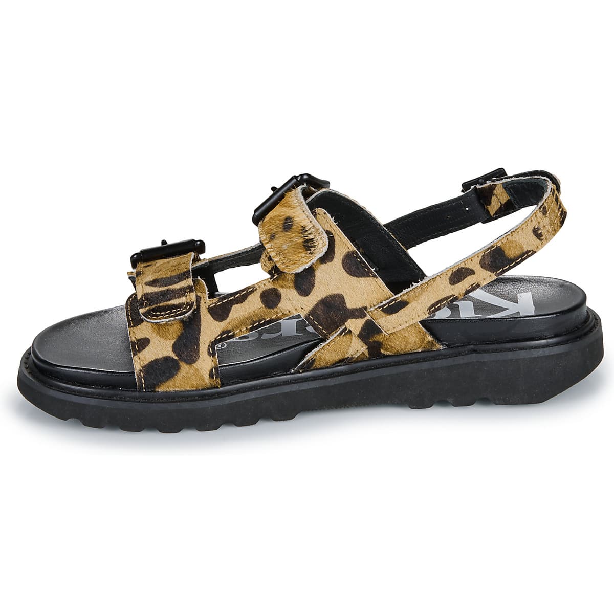 Women's Sandals Kickers Brown