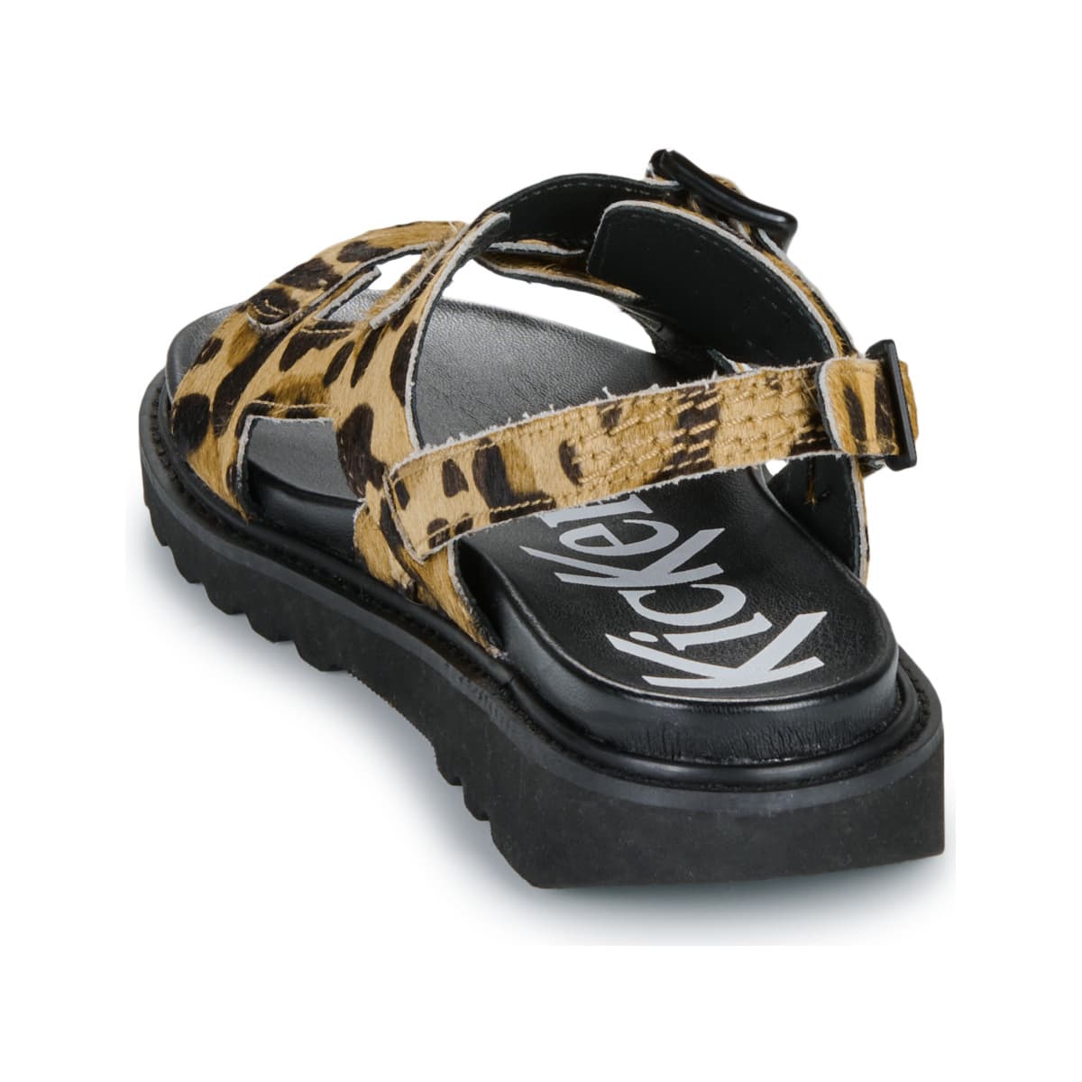 Women's Sandals Kickers Brown