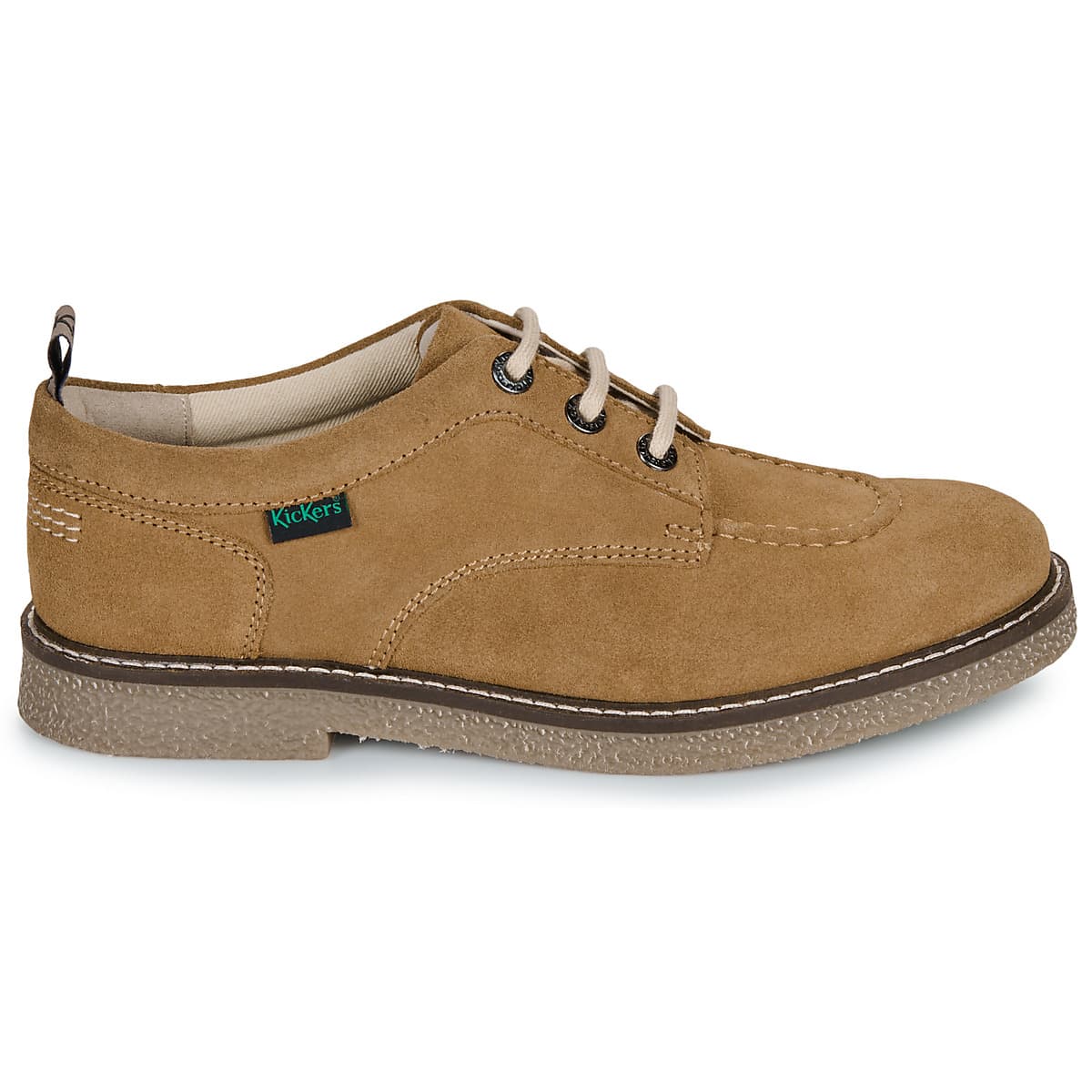 Men's Derby Shoes Kickers Brown