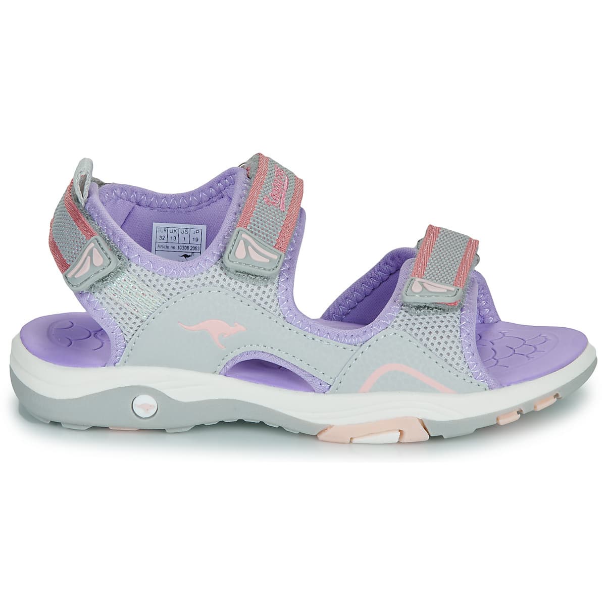 Girls' Sandals Kangaroos Gray