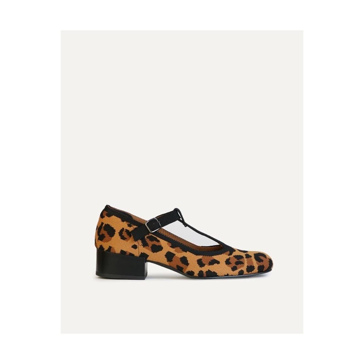 Women's Pumps Miss Elastic Brown