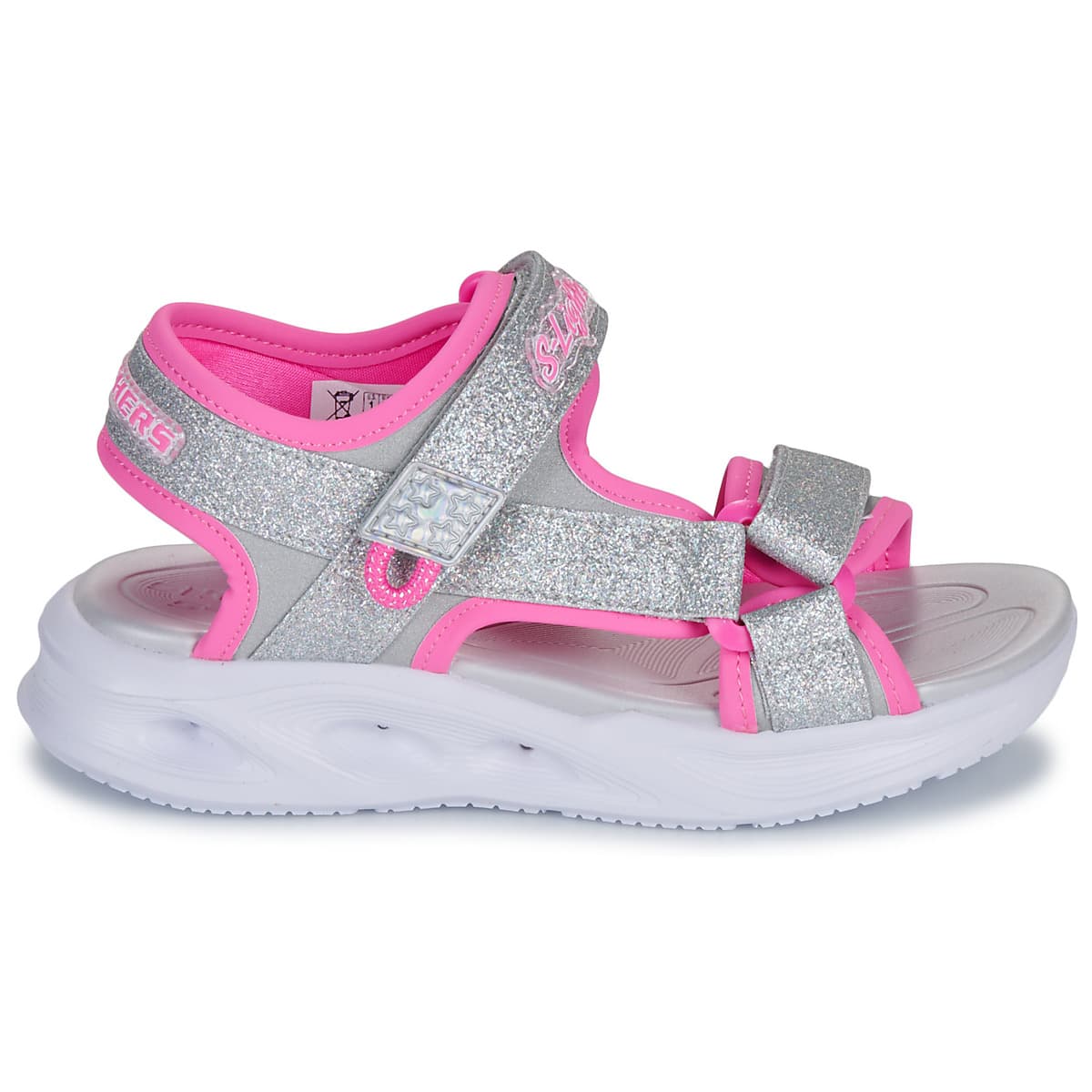 Women's Platforms Skechers Silver