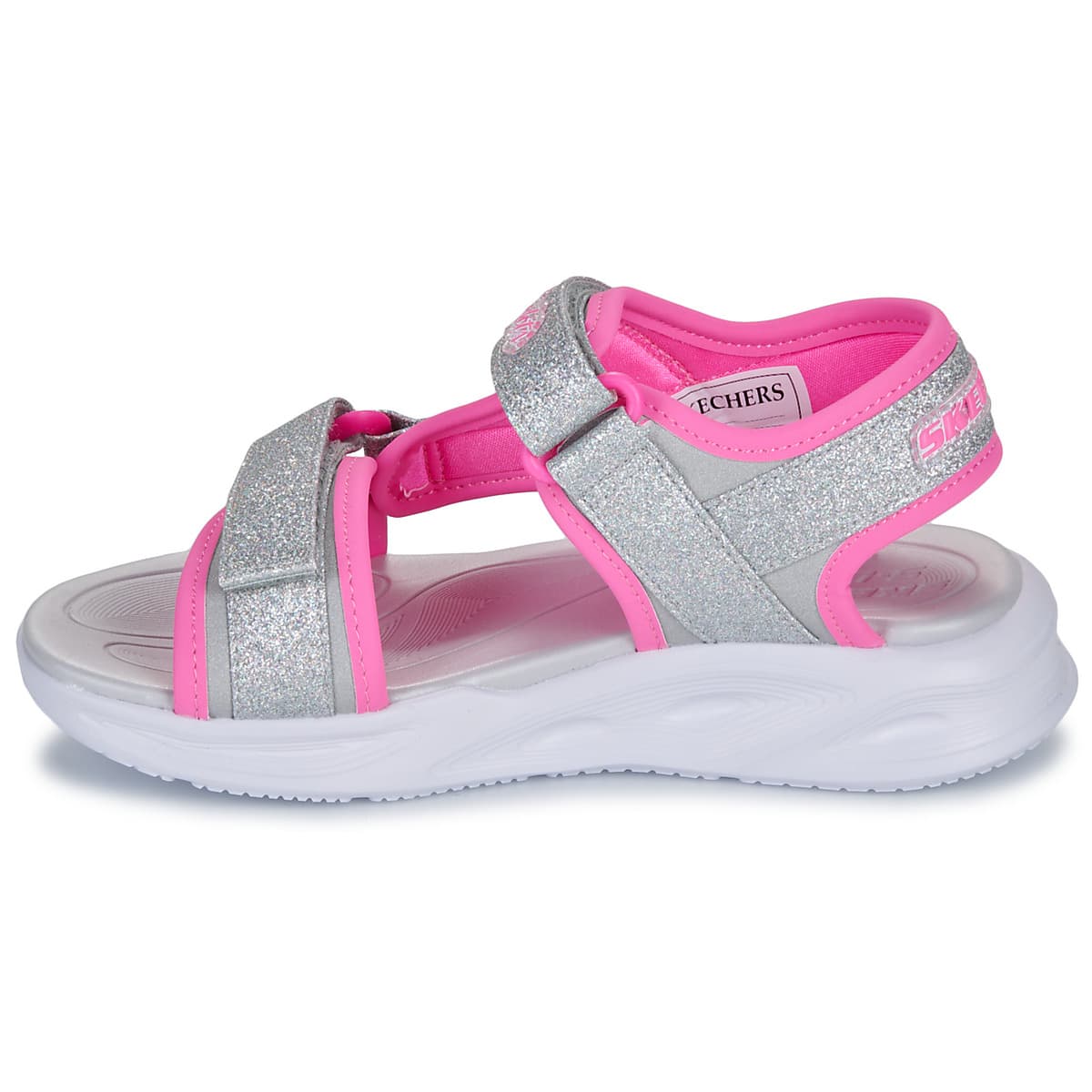 Women's Platforms Skechers Silver