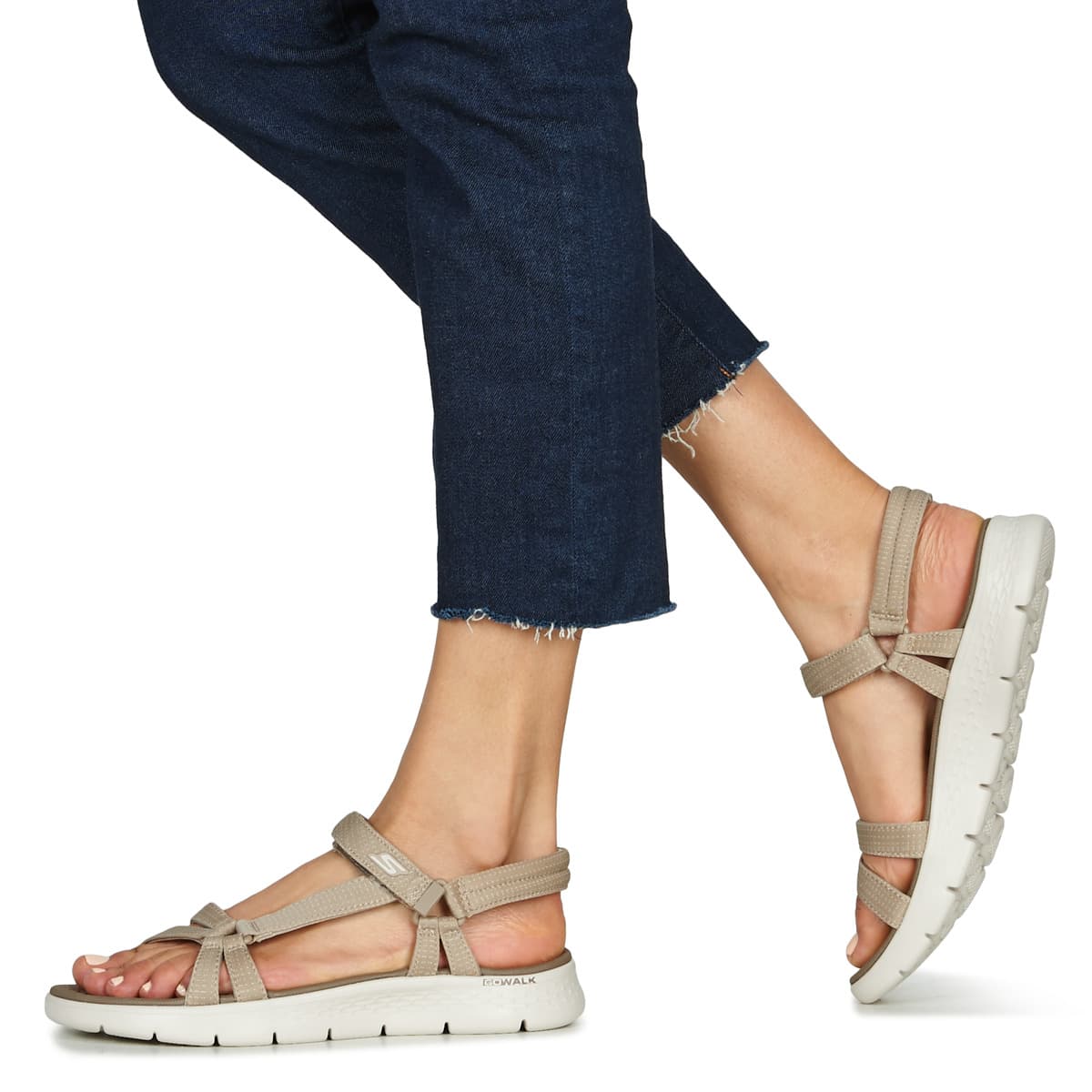 Women's Sandals Skechers Beige