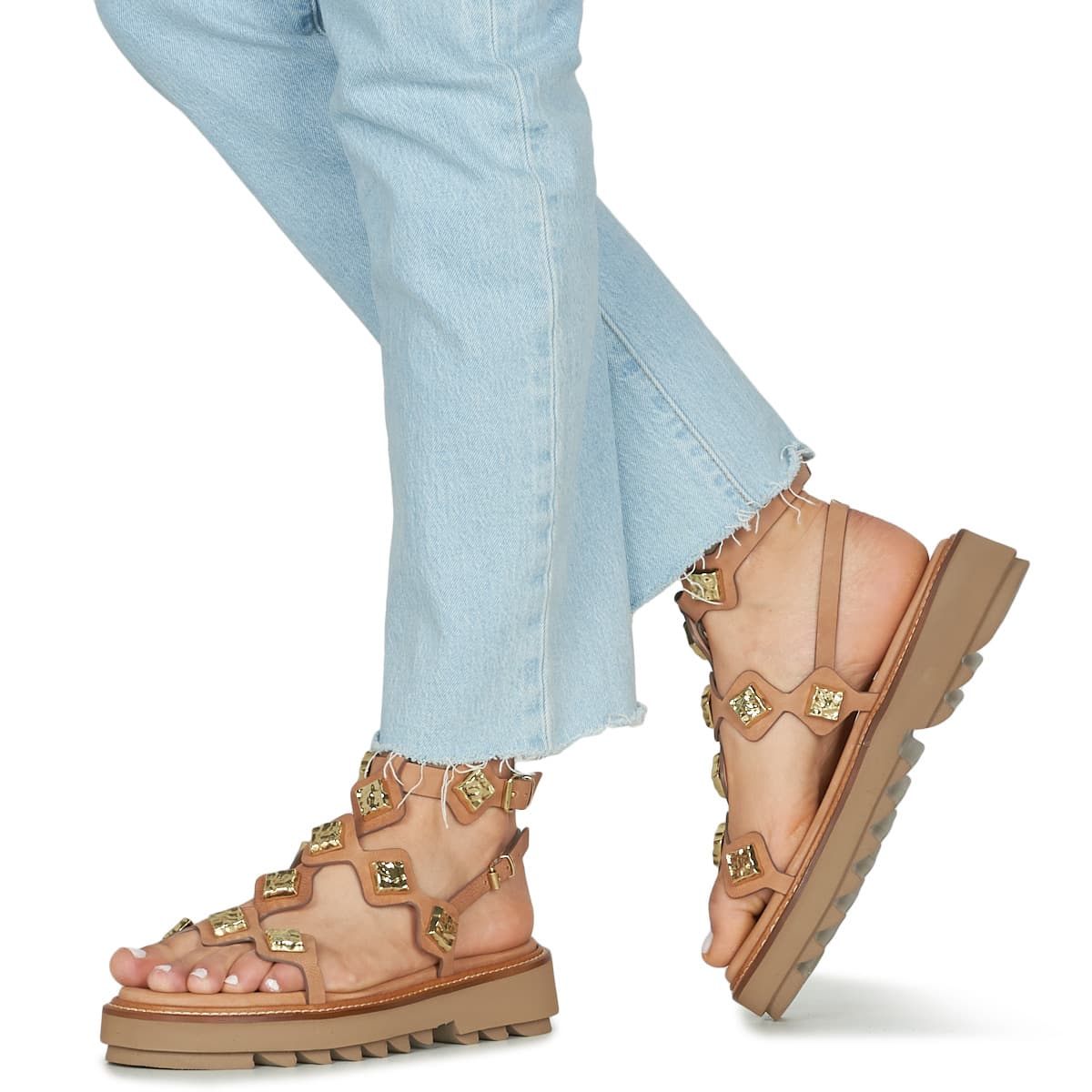 Women's Platforms Fru.it Brown