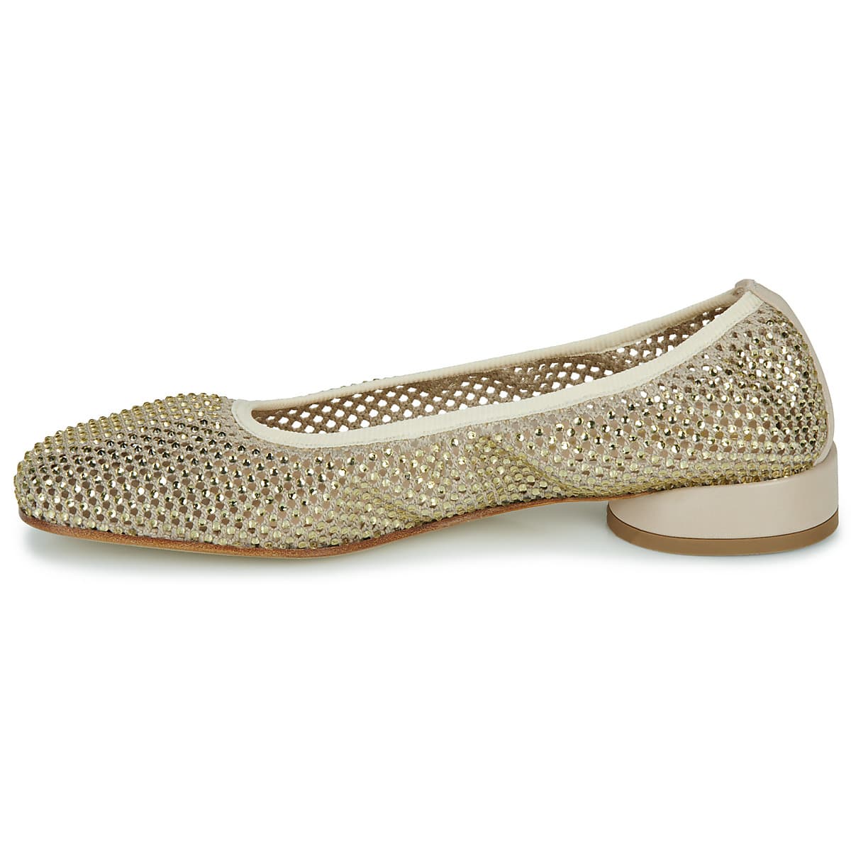 Women's Ballet Flats Fru.it Beige