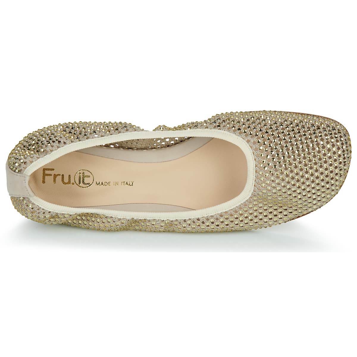 Women's Ballet Flats Fru.it Beige