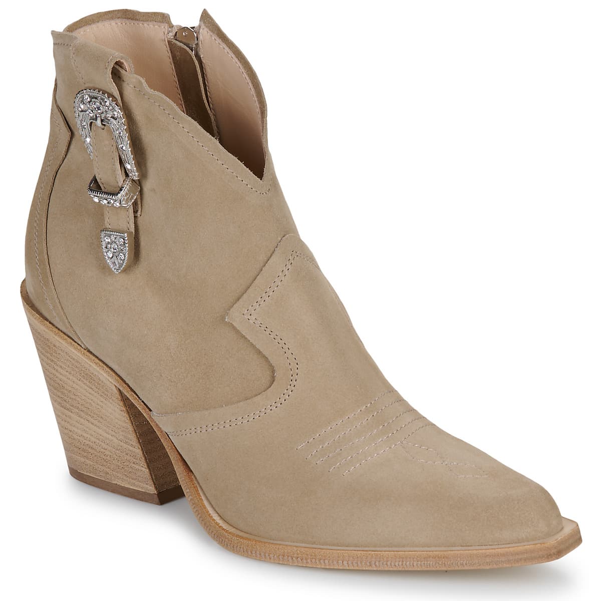 Women's Ankle Boots Fru.it Beige