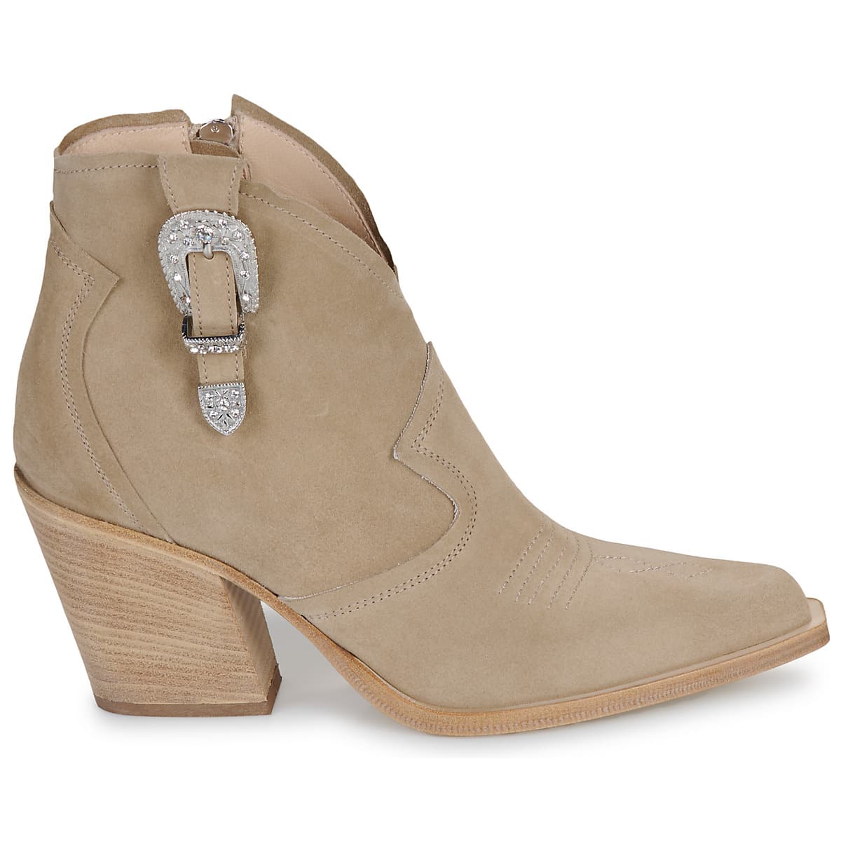 Women's Ankle Boots Fru.it Beige