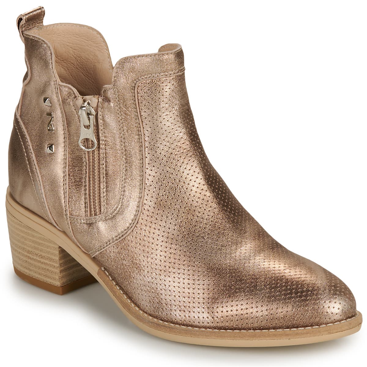 Women's Ankle Boots NeroGiardini Gold